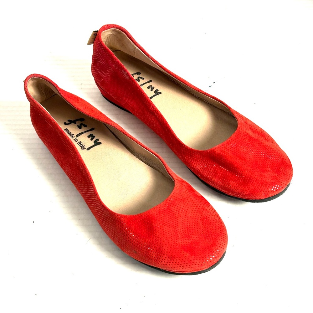 Fs/ny Red Women's Ballet Flats